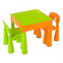 Комплект Tega MAMUT стол+2 стула MT-001 899 green/orange Комплект Tega MAMUT стол+2 стула MT-001 899 green/orange